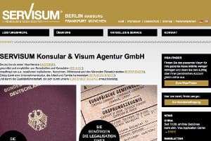 Servisum Visa-Service Logo